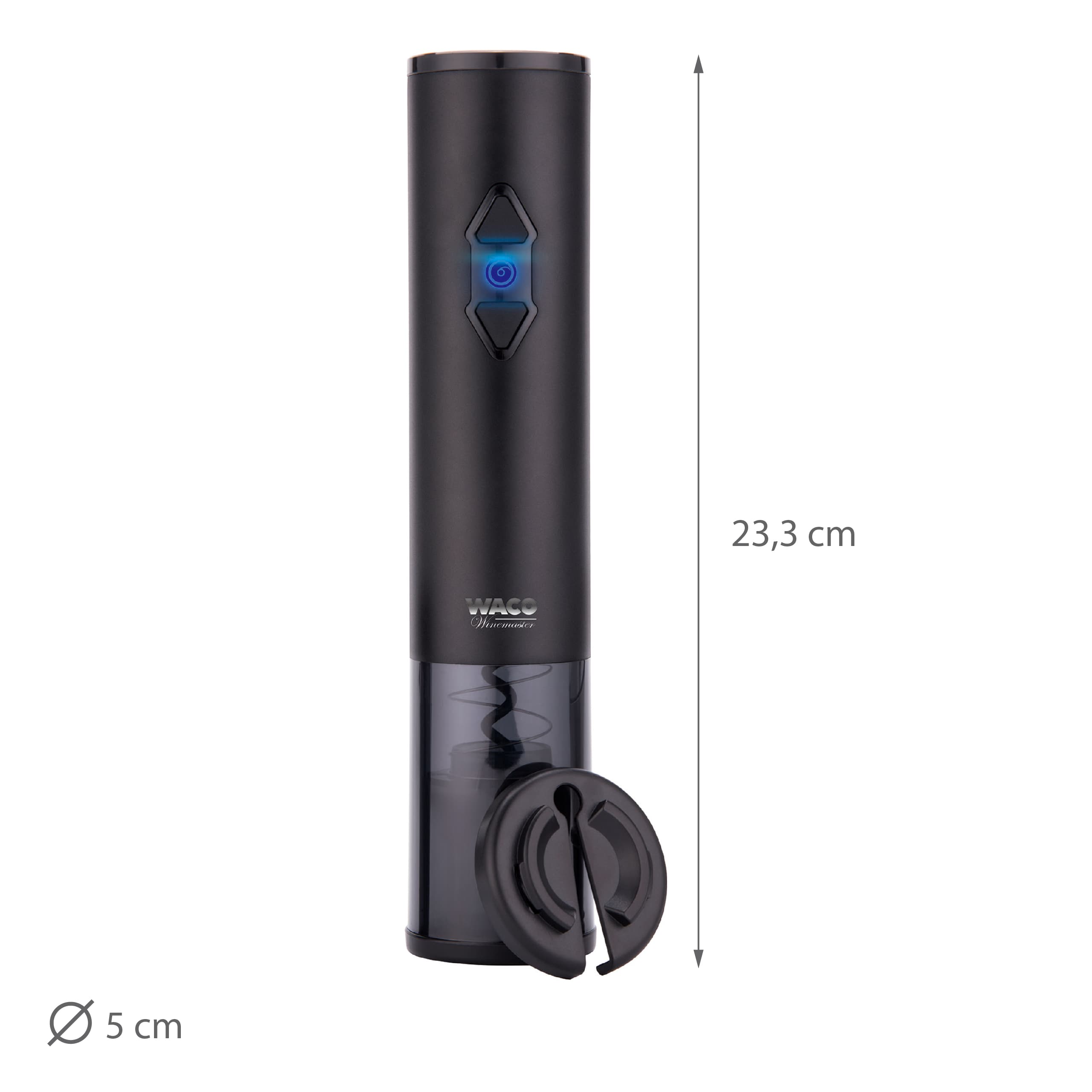 Automatyczny otwieracz do wina OW6 WACO korkociag zestaw prezentowy