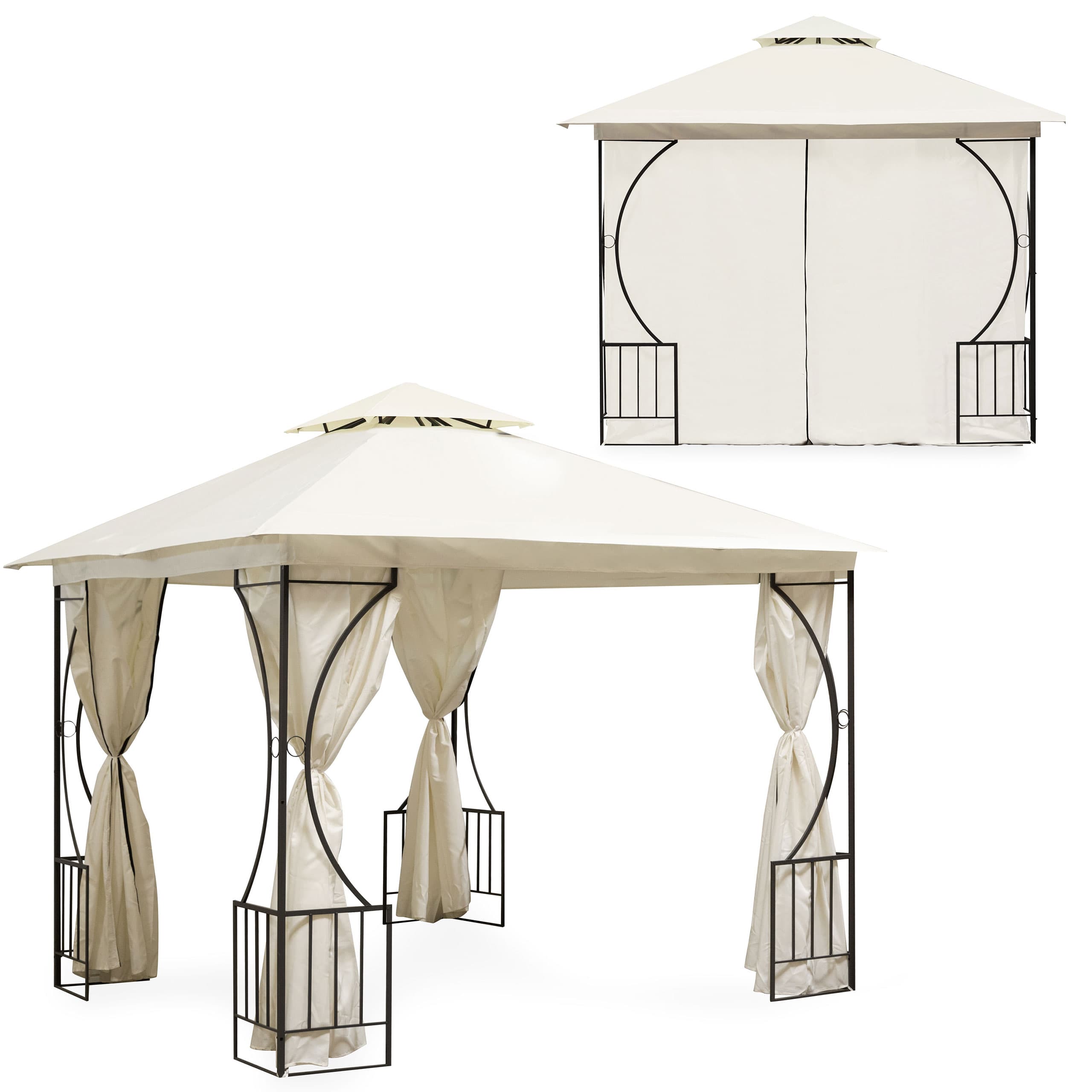 Namiot pawilon ogrodowy altana 3x3m +4 pełne ściany MultiGarden