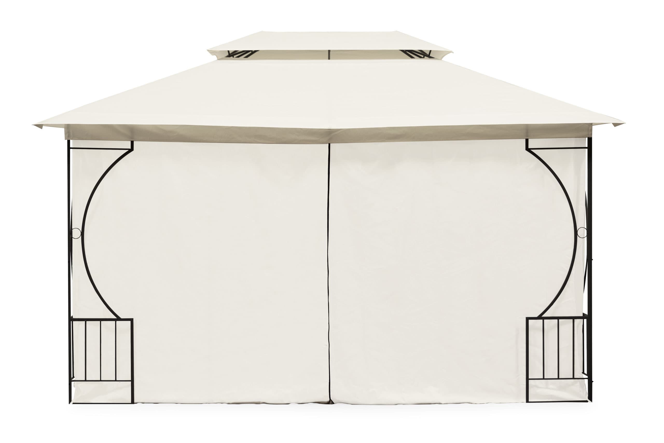 Namiot pawilon ogrodowy altana 3x4m pełne ścianki boczne MultiGarden