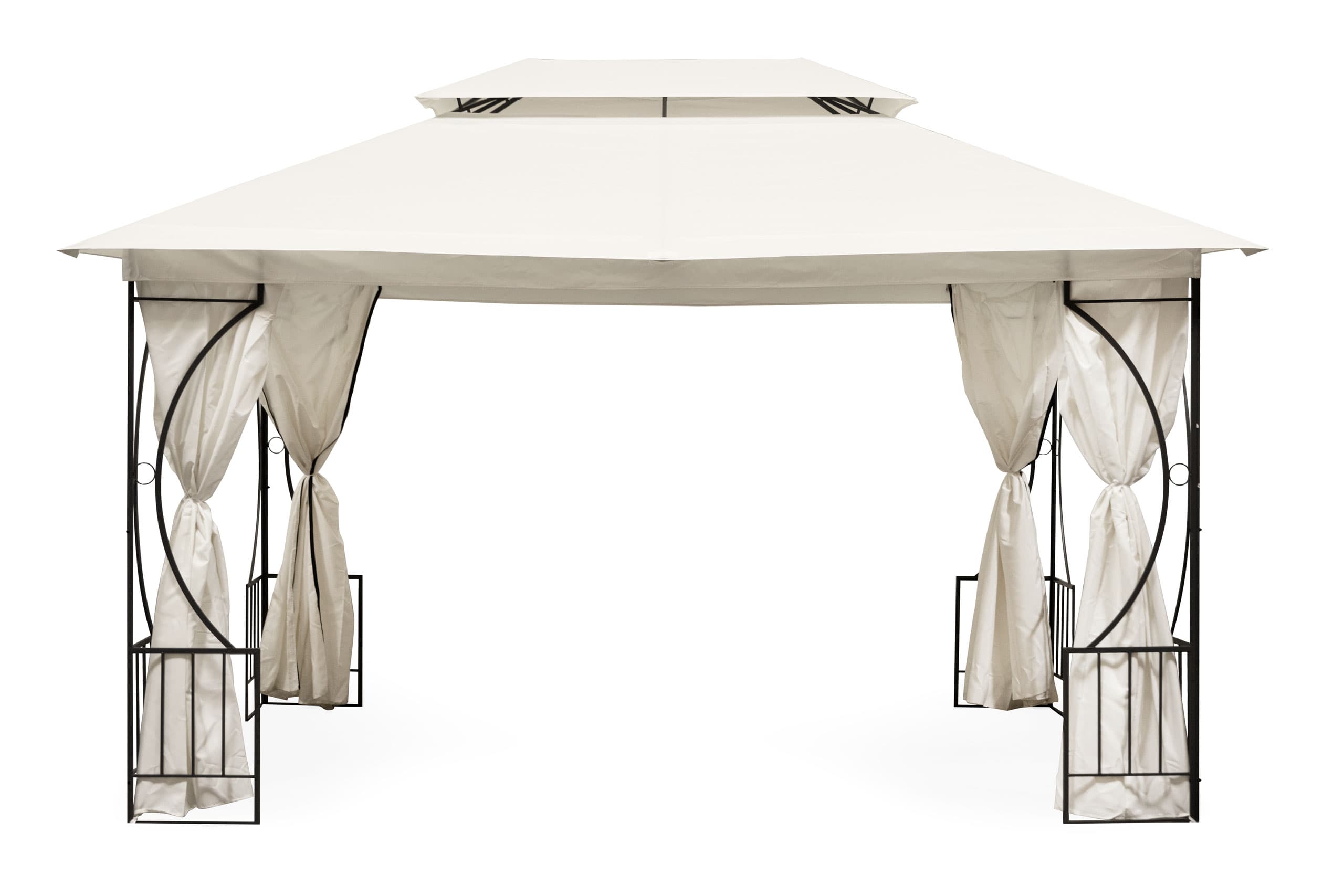 Namiot pawilon ogrodowy altana 3x4m pełne ścianki boczne MultiGarden