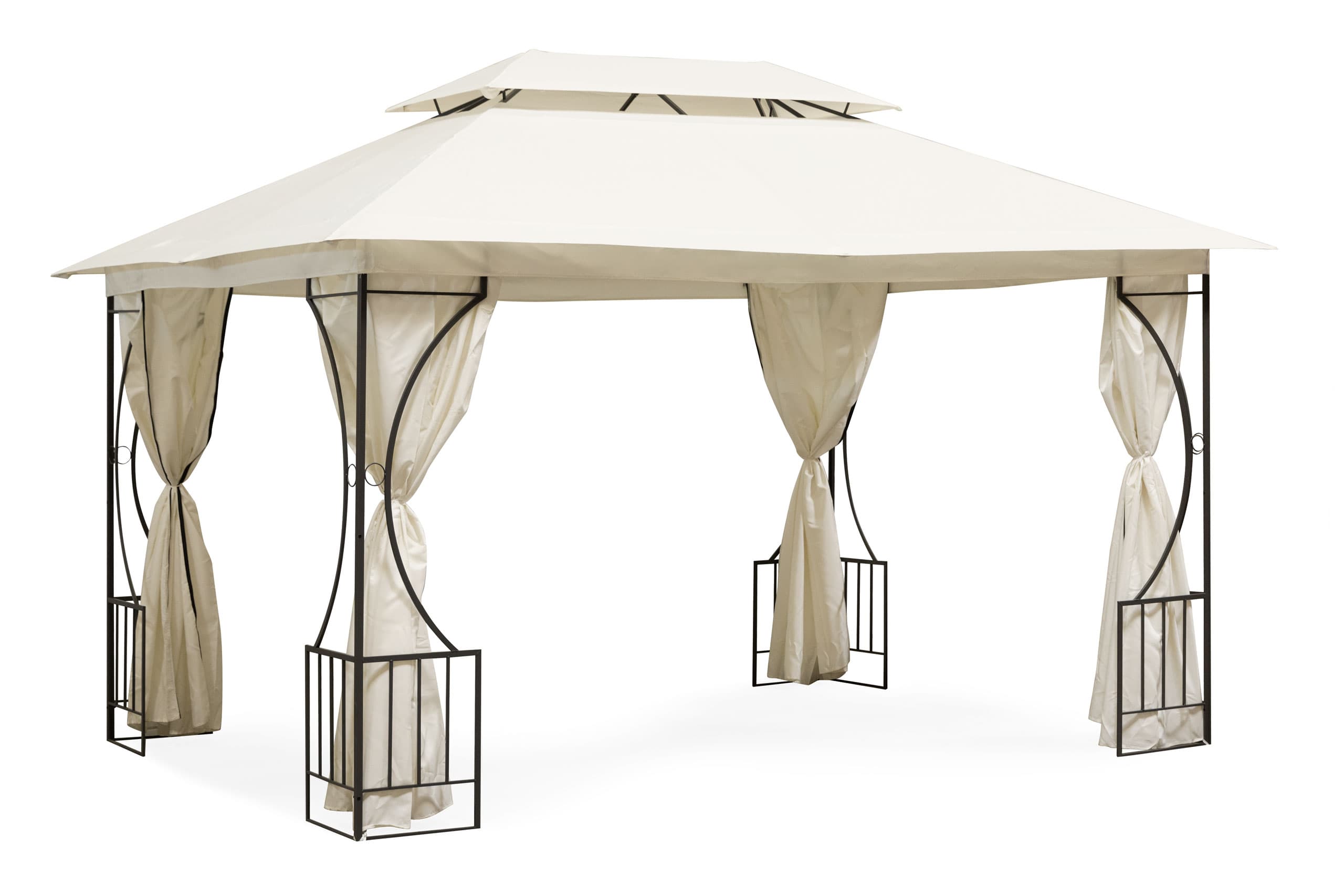 Namiot pawilon ogrodowy altana 3x4m pełne ścianki boczne MultiGarden