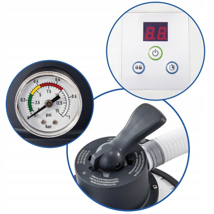 Pompa filtrująca piaskowa do basenu 3500 L/h INTEX 26642