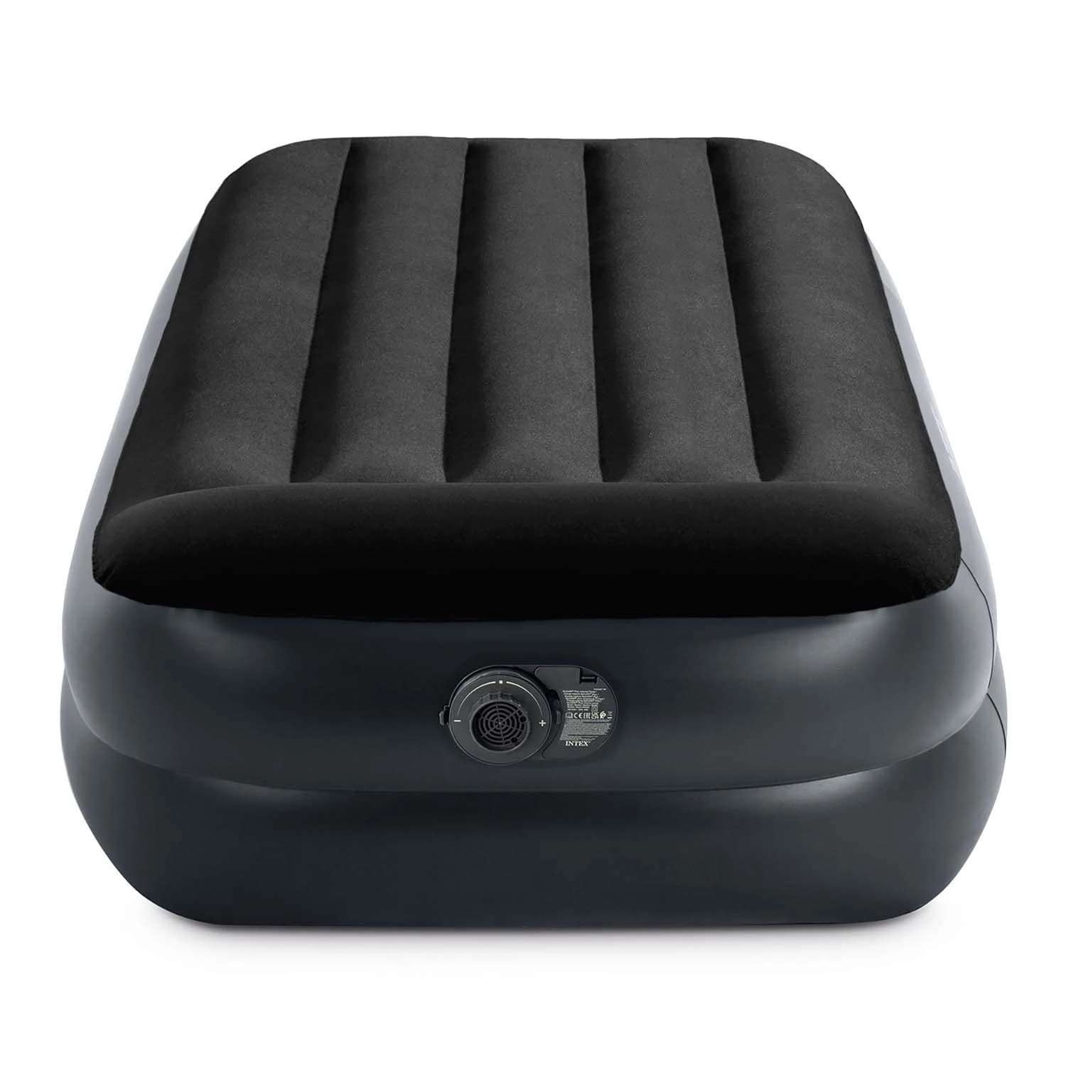 Materac dmuchany jednoosobowy 191x99x42 cm z wbudowaną pompką elektryczną łóżko INTEX 64122