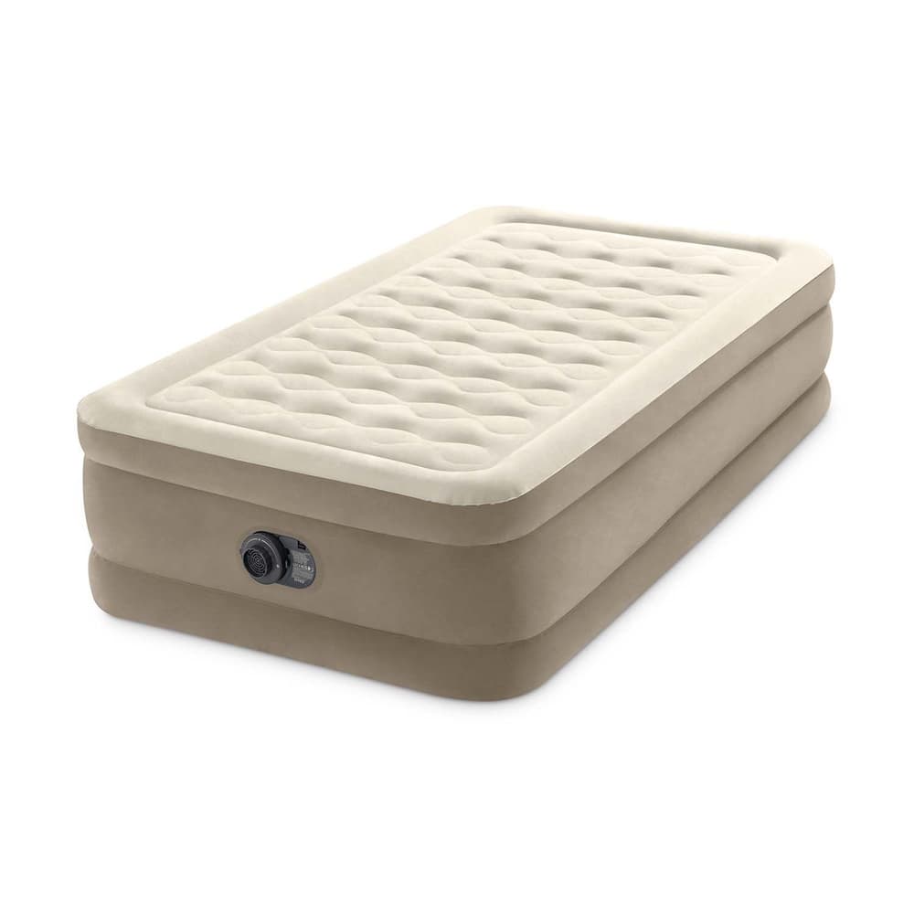 Materac dmuchany jednoosobowy 191x99x46 cm z wbudowaną pompką elektryczną łóżko INTEX 64426