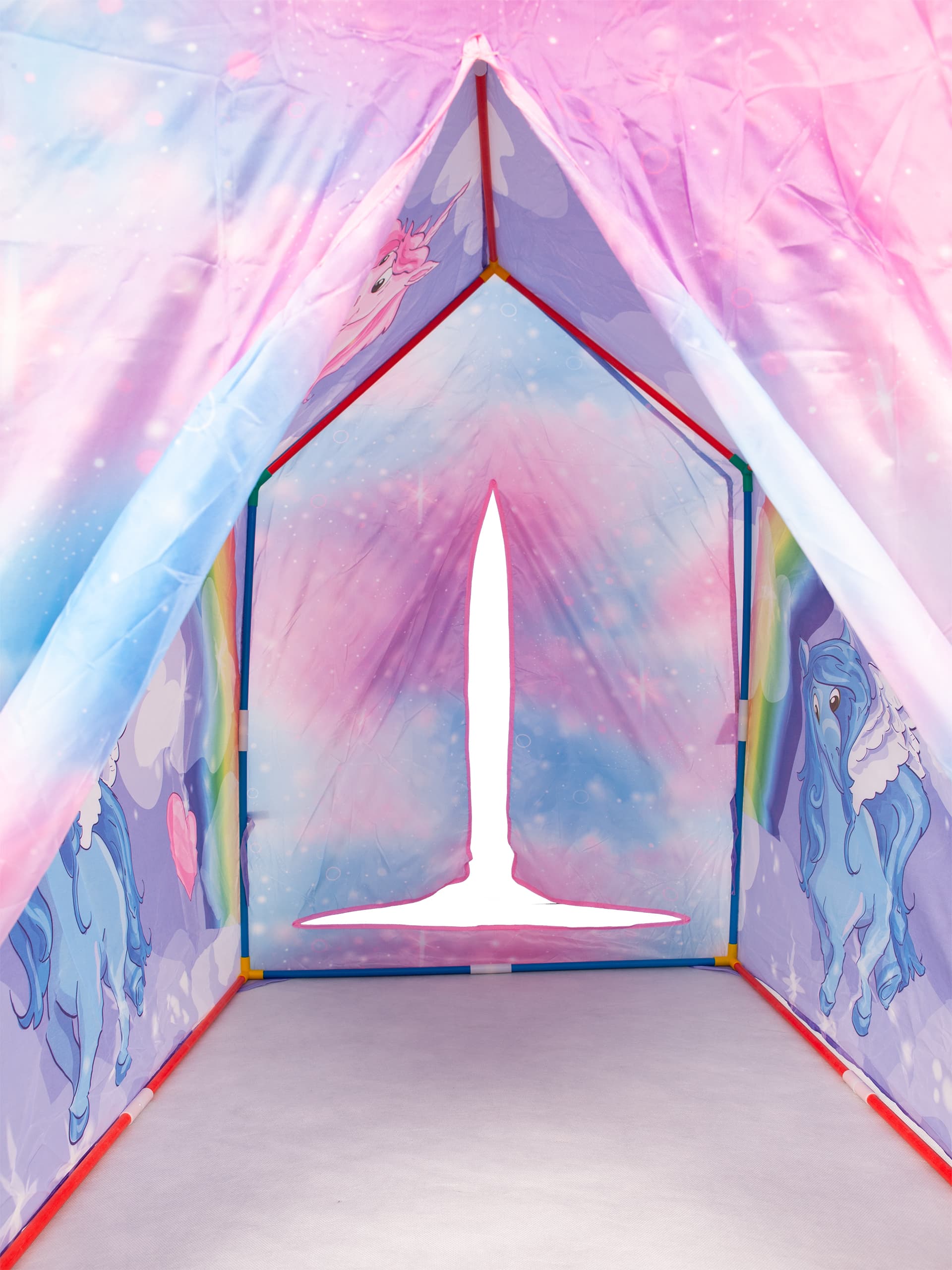 Namiot do zabawy namiocik dla dzieci tęcza IPLAY