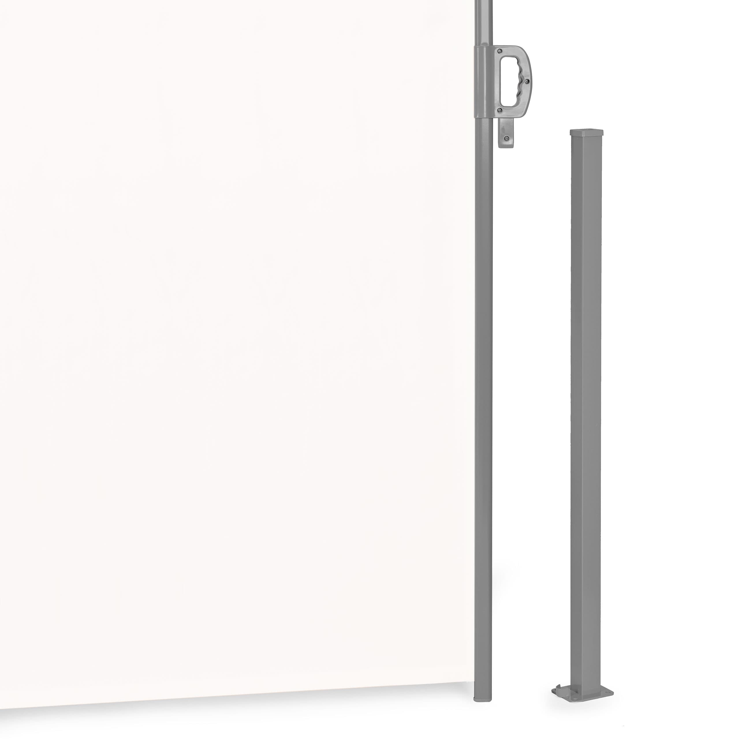 Składana markiza 300x180 cm boczna roleta parawan do ogrodu na taras beżowa MultiGarden