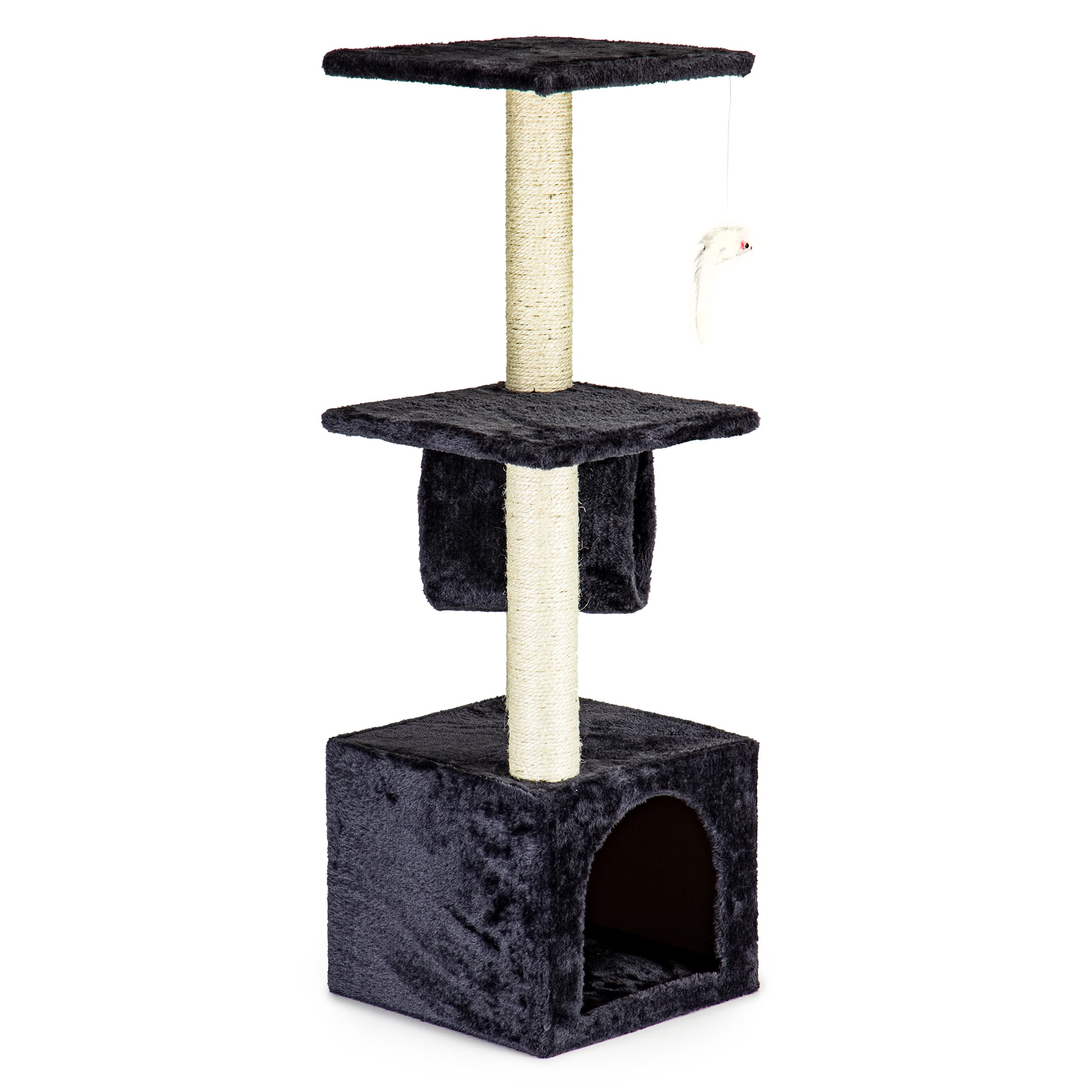 Drapak dla kota domek legowisko drzewo szary Petsi