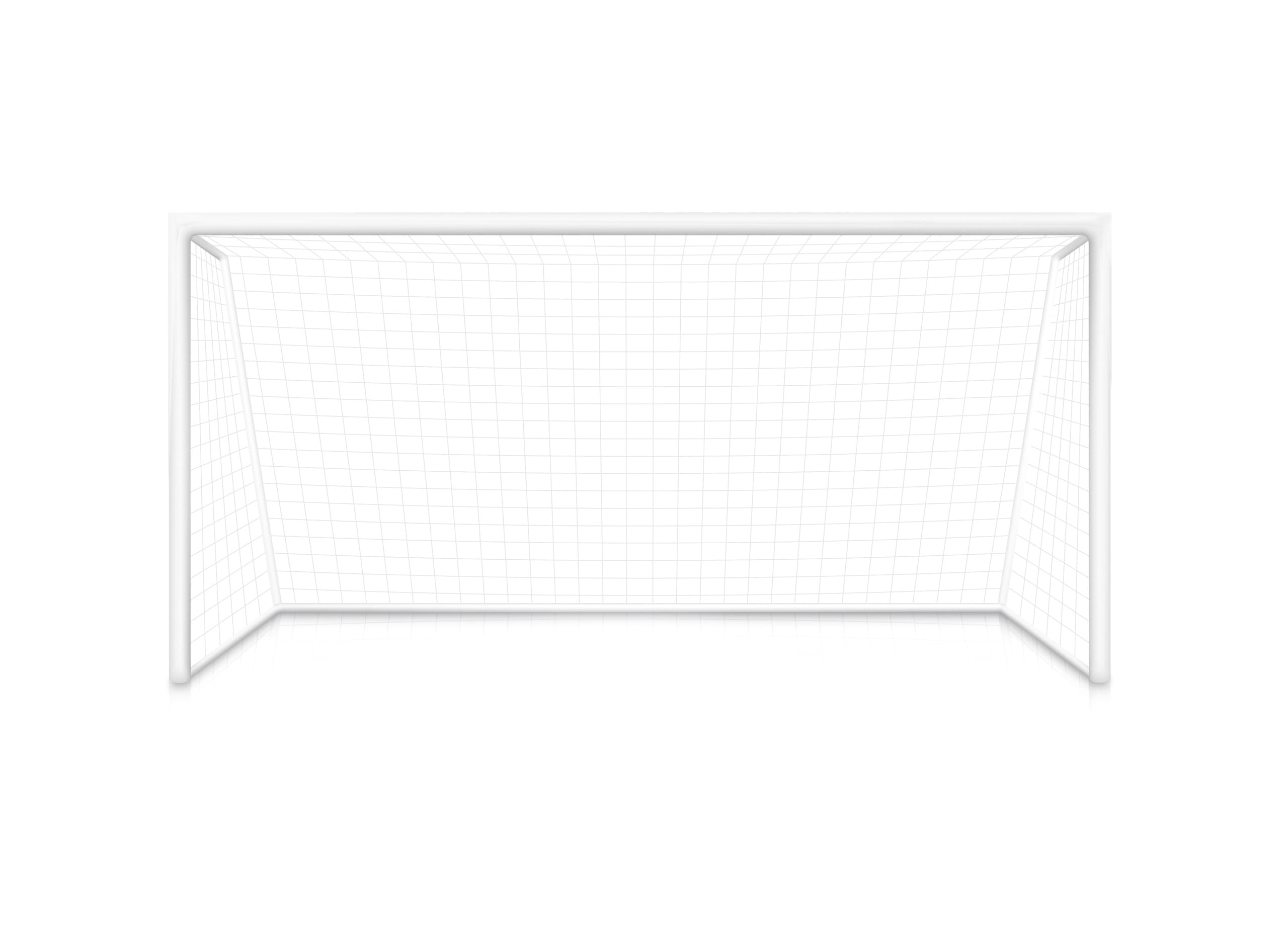 Bramka piłkarska treningowa z siatką 180x120 cm czarno-biała MultiGarden