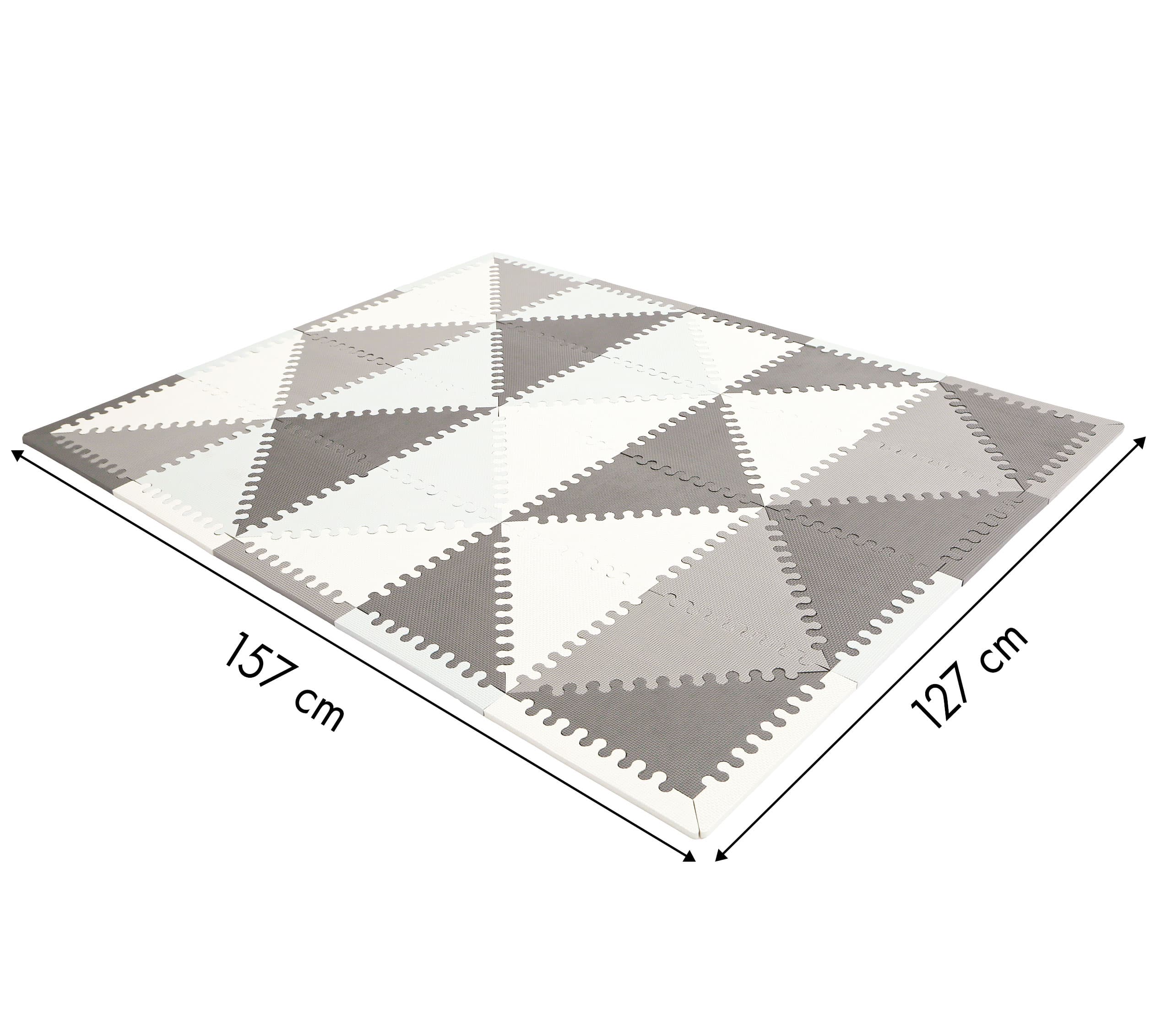 Mata piankowa edukacyjna eva puzzle 20el 127x157cm ECOTOYS