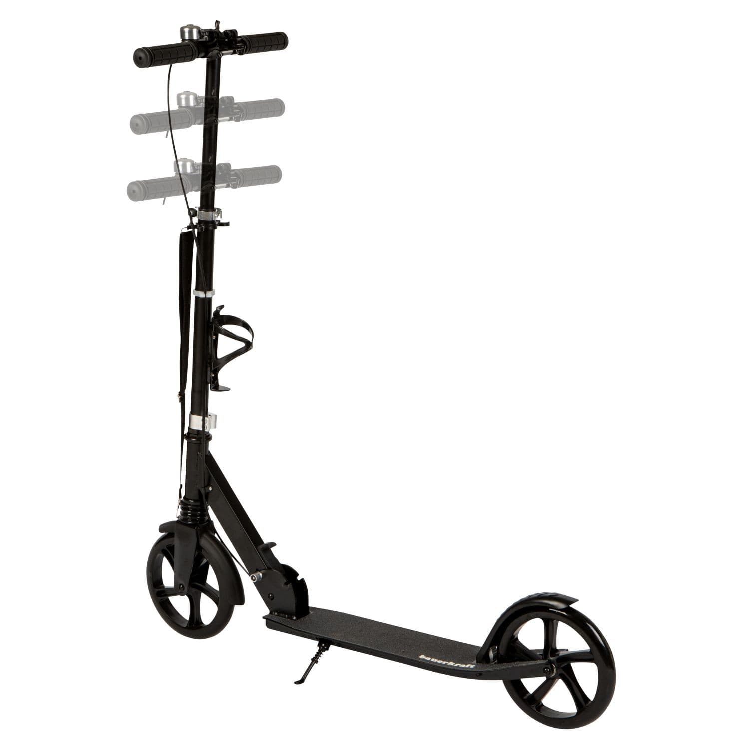 Hulajnoga miejska dla dzieci i młodzieży składana regulacja wysokości 95-105 cm koła 200 mm uchwyt na bidon