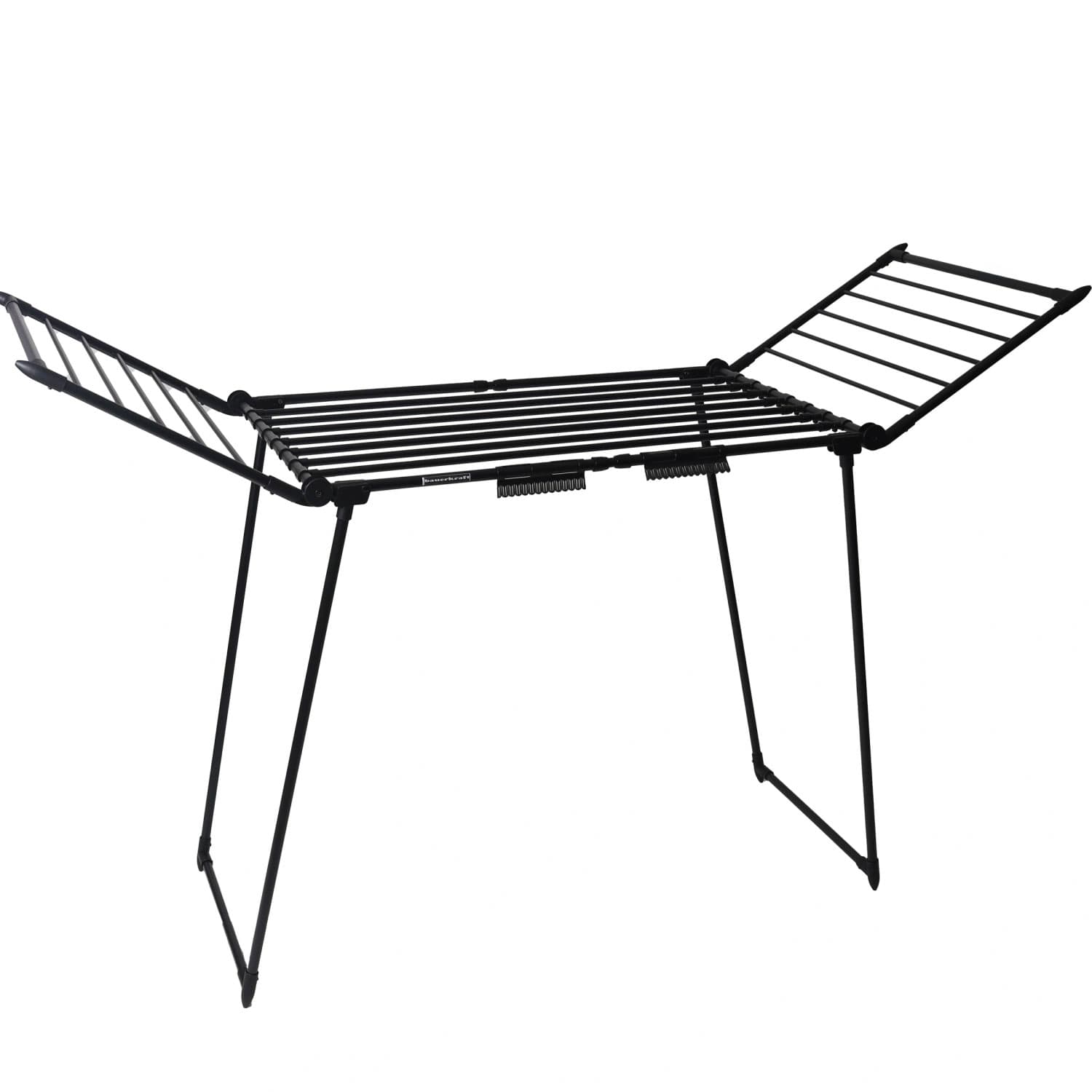 Suszarka na pranie odzież bieliznę stojąca rozsuwana balkonowa 27 metrów czarna