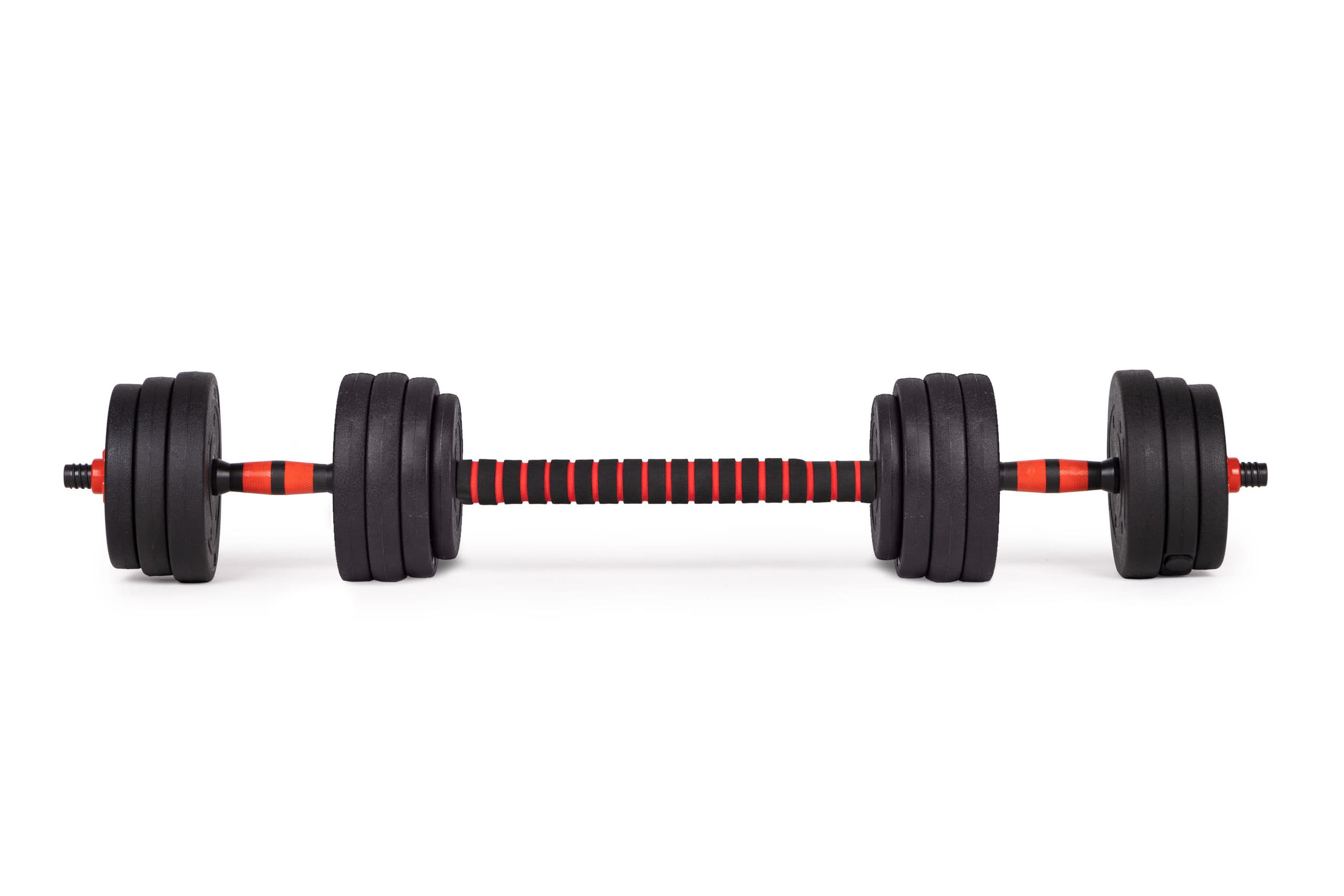 Hantle regulowane 2x15 kg sztanga zestaw 30 kg gryf