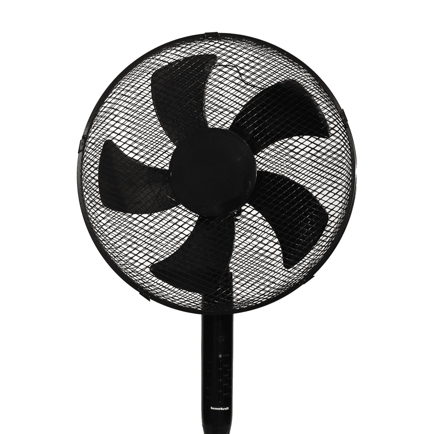 Wentylator podłogowy wiatrak stojący 45W 3 tryby pracy 5 łopatek timer pilot