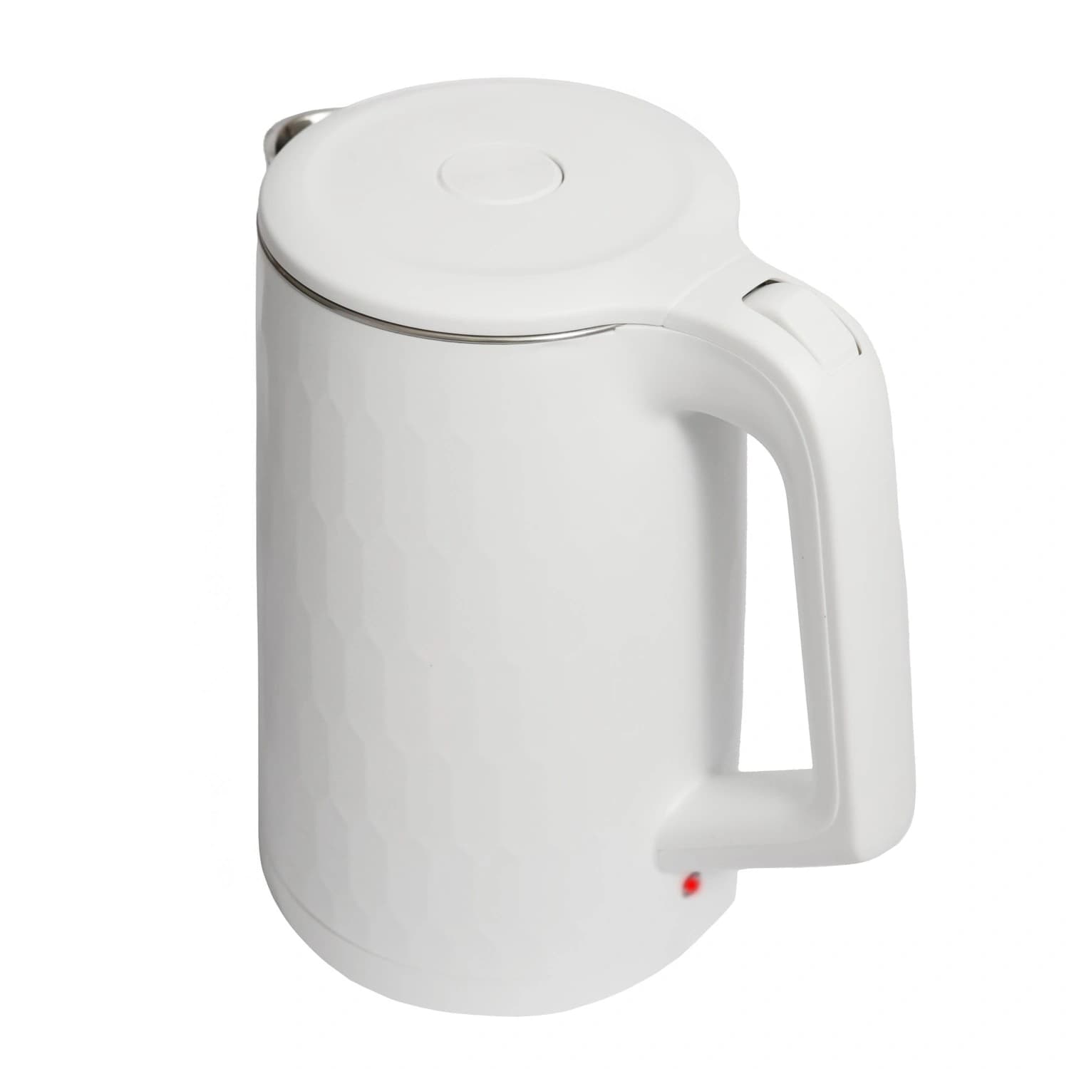 Czajnik elektryczny bezprzewodowy turystyczny 1500 W 1.8 l obrotowy biały