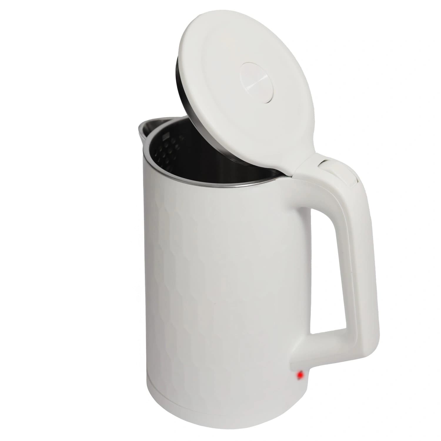 Czajnik elektryczny bezprzewodowy turystyczny 1500 W 1.8 l obrotowy biały