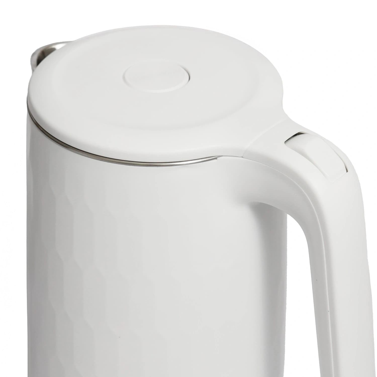 Czajnik elektryczny bezprzewodowy turystyczny 1500 W 1.8 l obrotowy biały