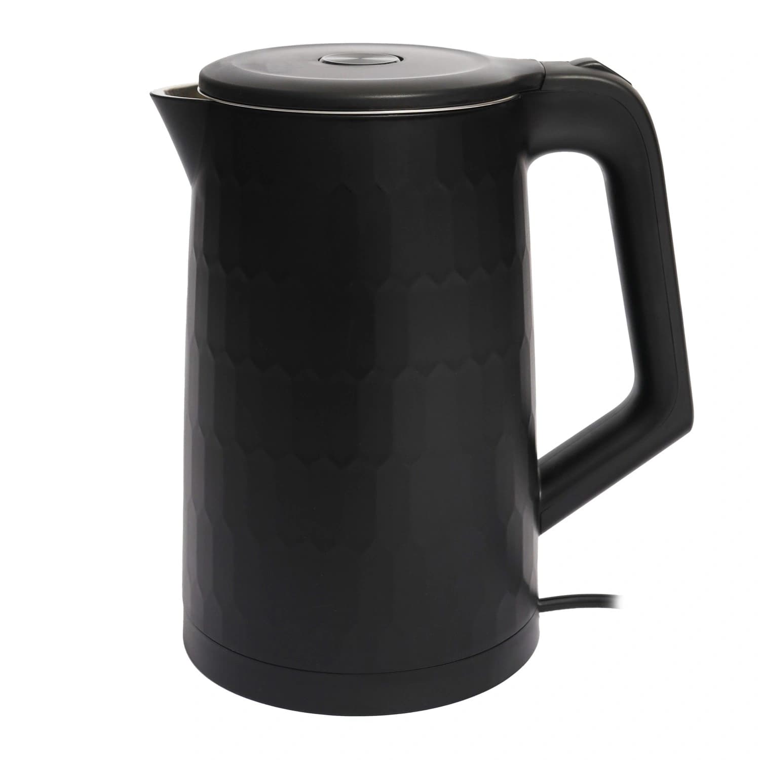 Czajnik elektryczny bezprzewodowy turystyczny 1500 W 1.8 l obrotowy czarny