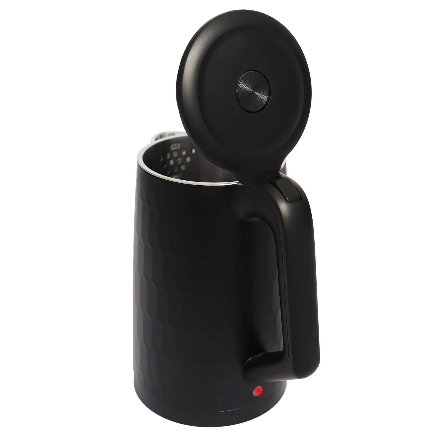 Czajnik elektryczny bezprzewodowy turystyczny 1500 W 1.8 l obrotowy czarny