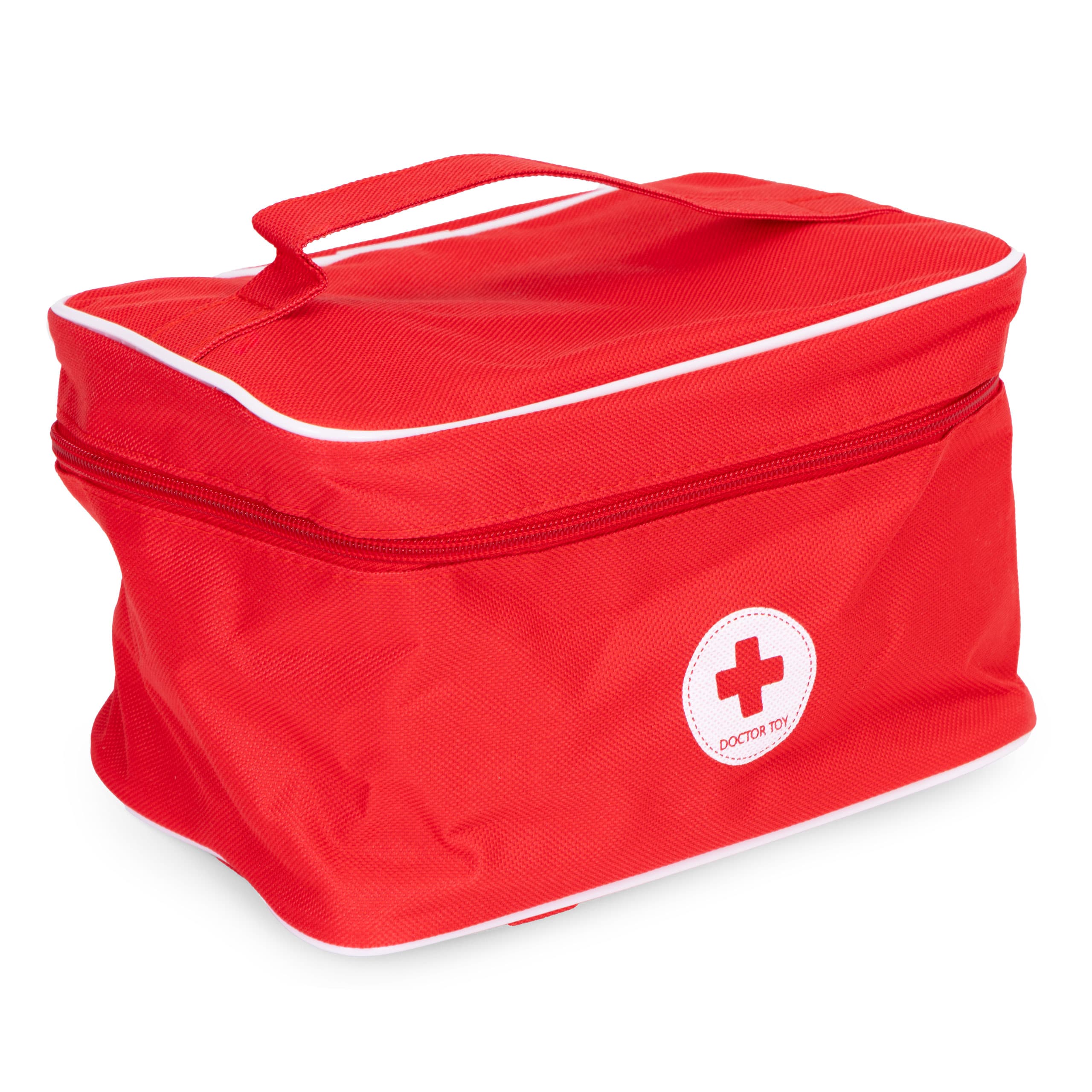 Drewniany zestaw małego lekarza torba medyczna dla dzieci 28 elementów ECOTOYS