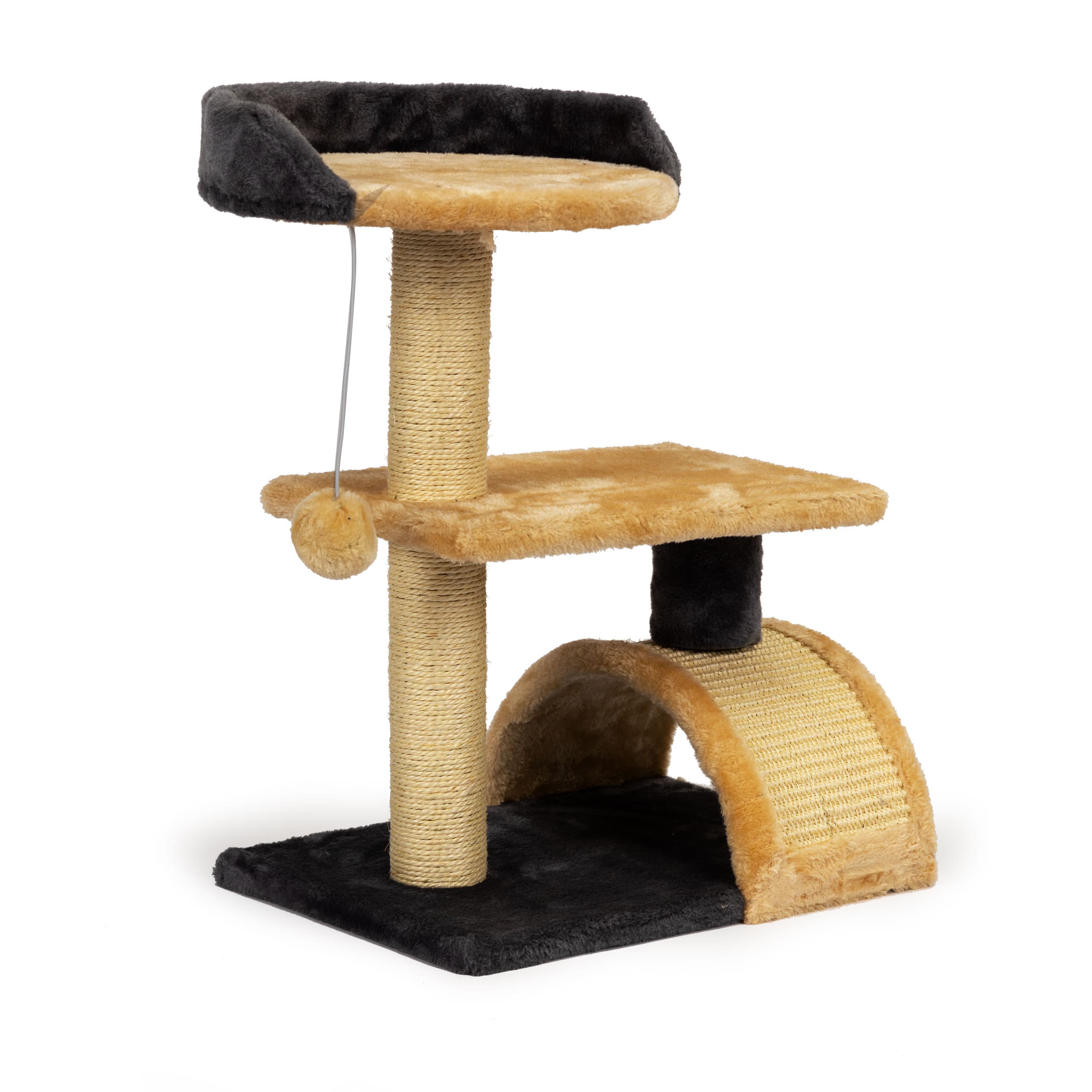 Drapak dla kota piętrowe legowisko drzewko wisząca zabawka Petsi