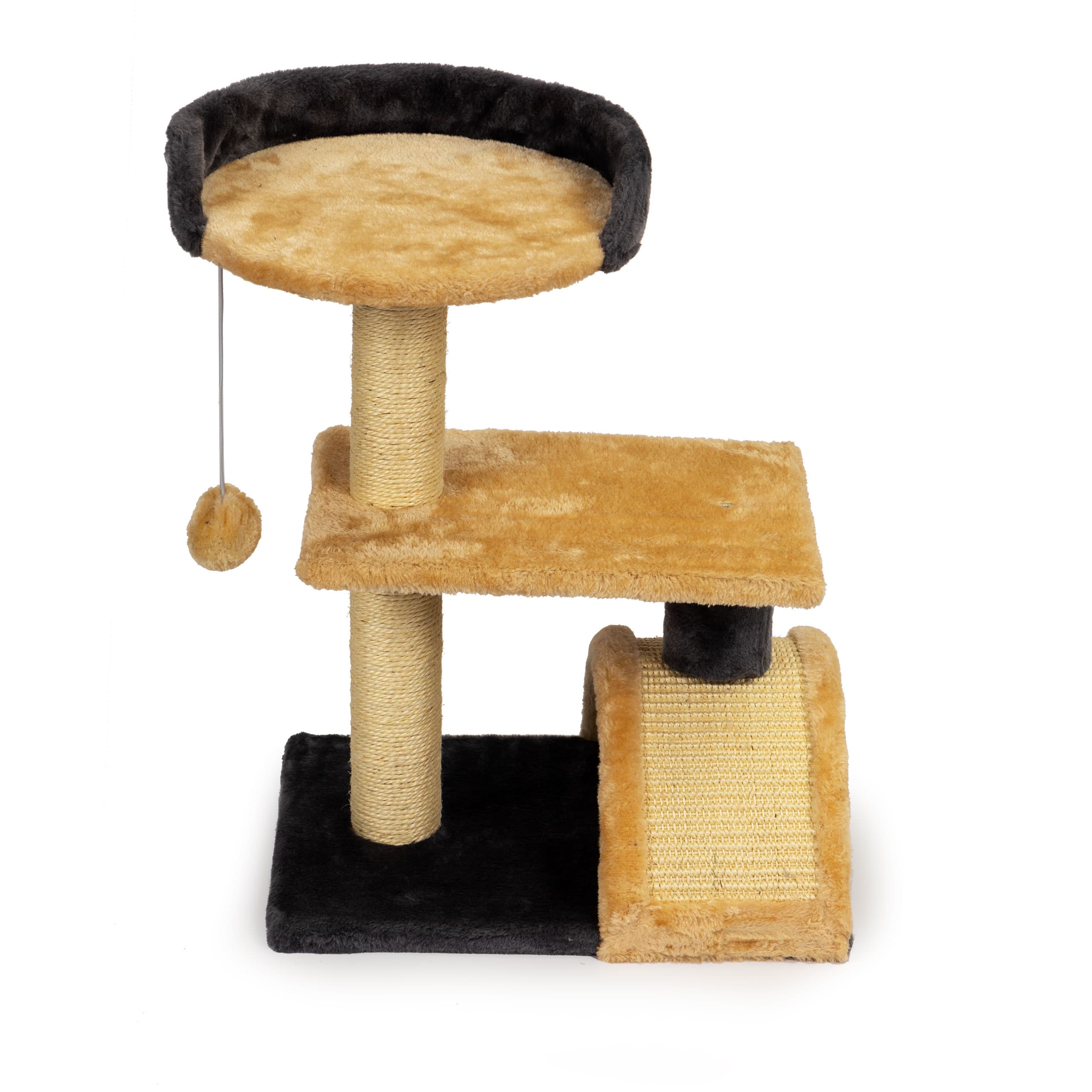Drapak dla kota piętrowe legowisko drzewko wisząca zabawka Petsi