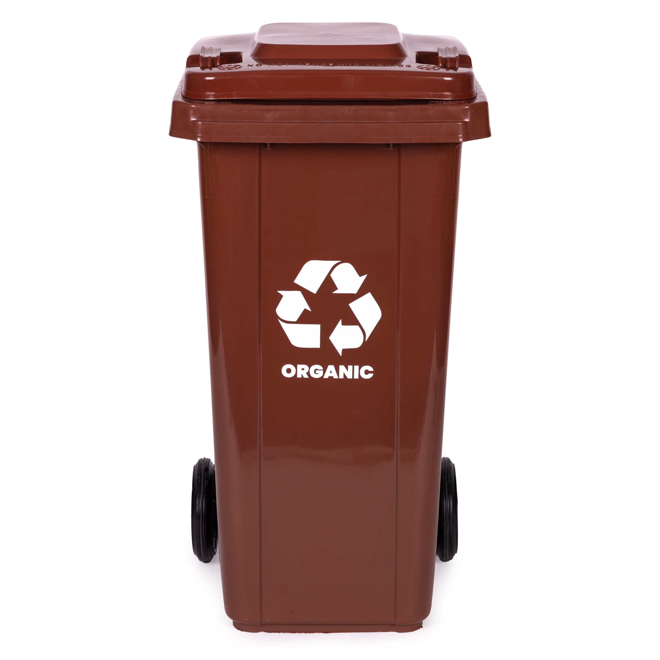 Zestaw 5 koszy na śmieci pojemniki 5x120L niebieski zielony żółty czarny brązowy makulatura szkło plastik odpady zmieszane BIO gumowe koła