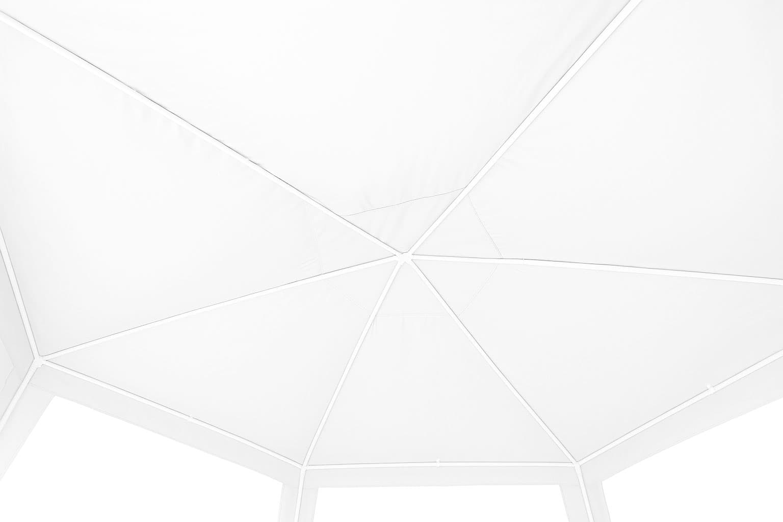 Namiot pawilon ogrodowy handlowy 2x2x2 m z moskitierą biały MultiGarden