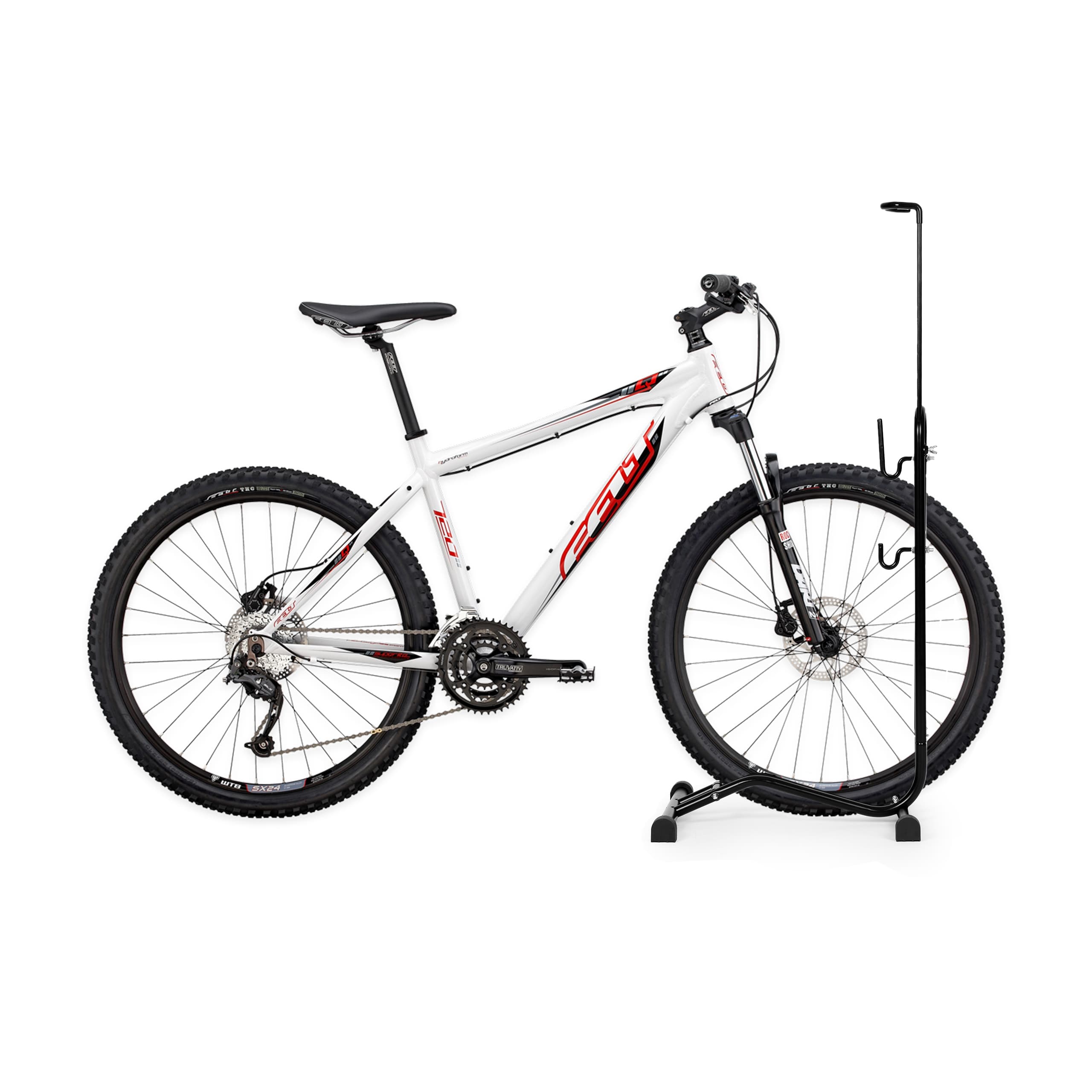 Stojak rowerowy 3w1 uchwyt na rower serwisowy czarny ModernHome