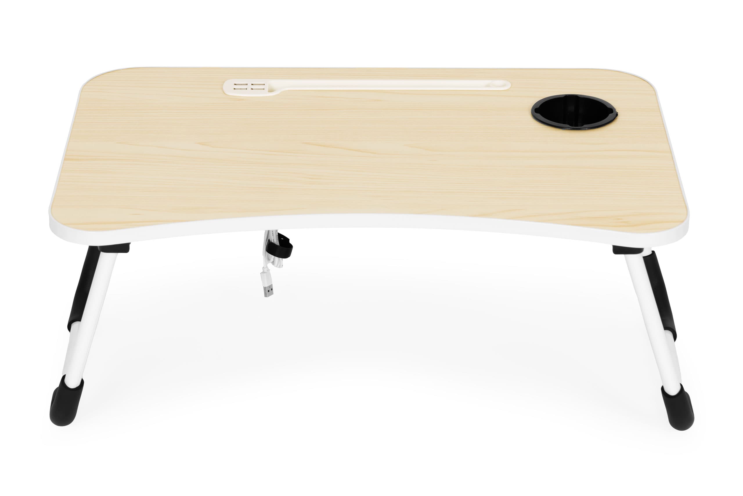 Podstawka pod laptopa składana taca 60x40 cm lampka wiatrak ModernHome