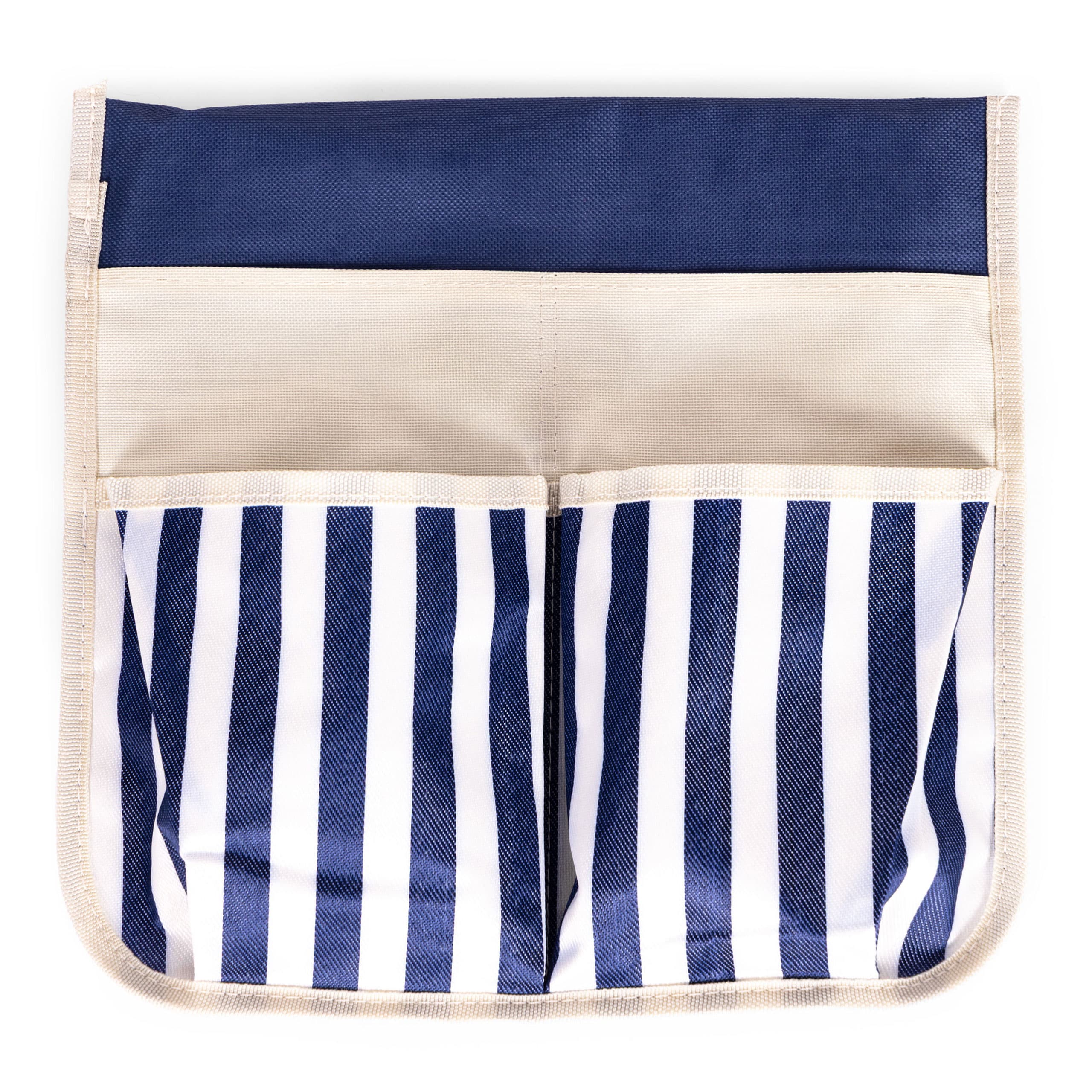 Składany klęcznik - stołek do pracy w ogrodzie 2w1 - niebieski