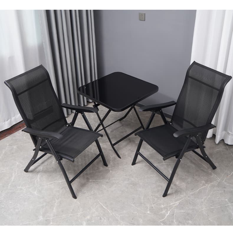 Stolik szklany ogrodowy składany taras kawowy MultiGarden