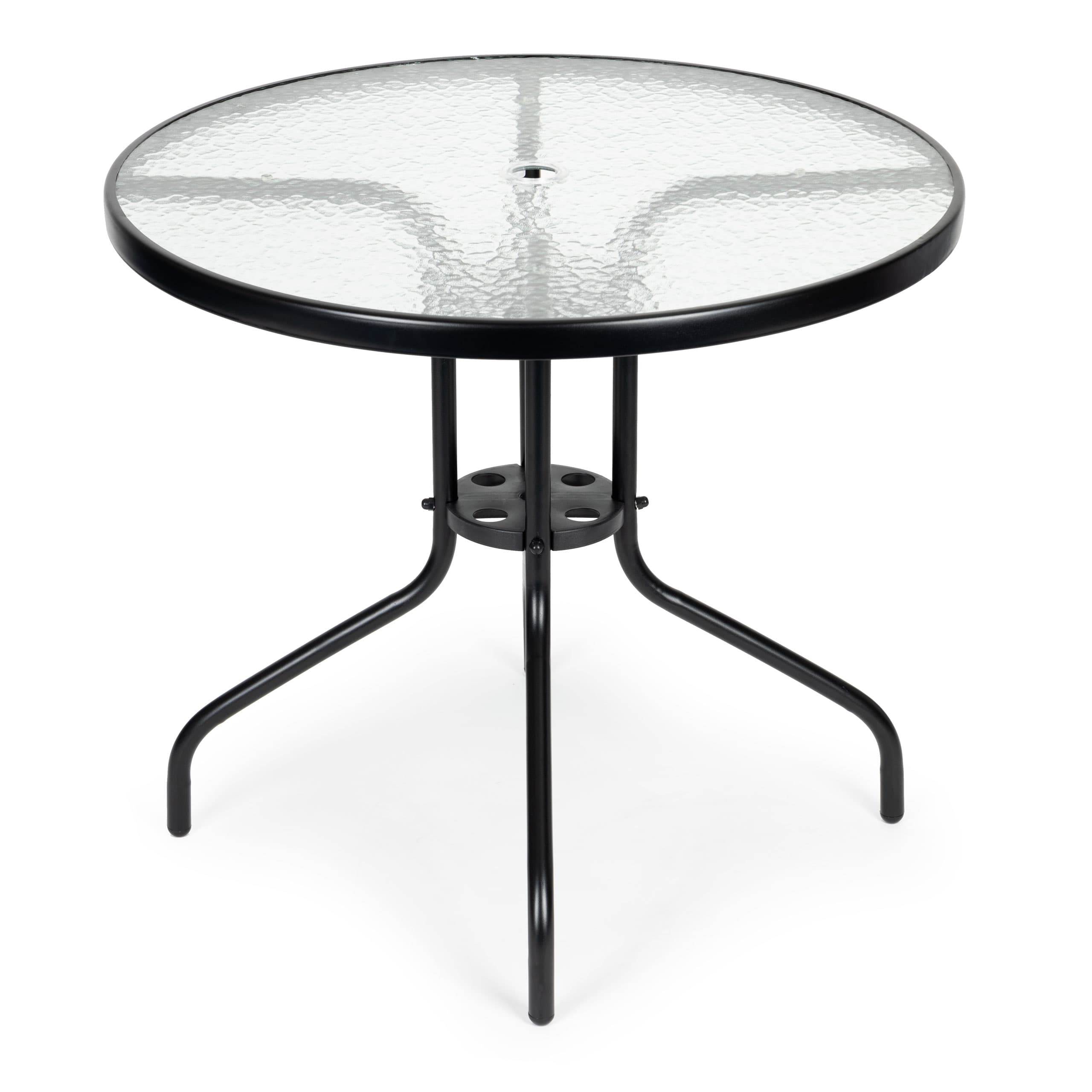 Komplet mebli ogrodowych stolik 4 krzesła parasol MultiGarden