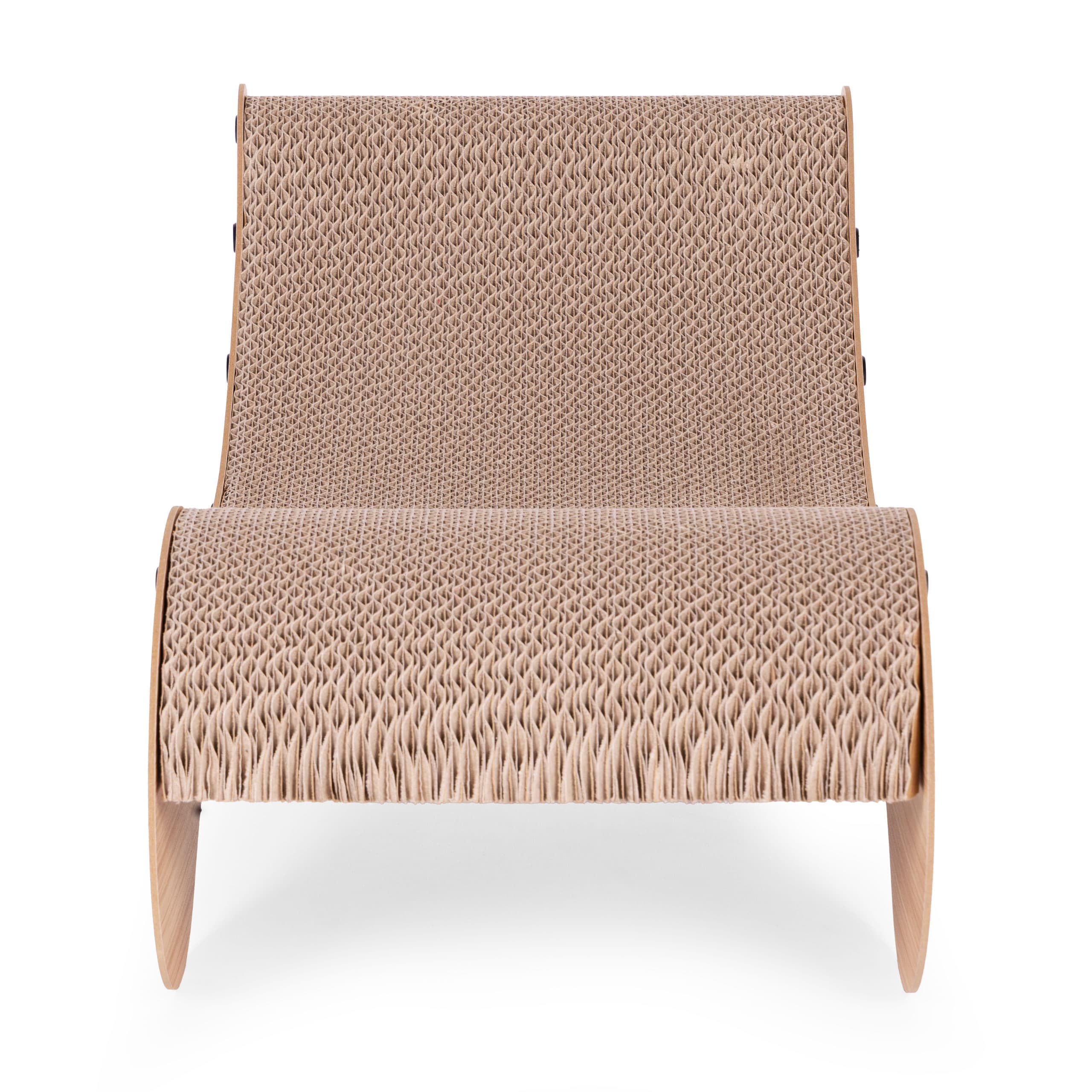 Drapak tekturowy dla kota leżak kartonowy legowisko Petsi