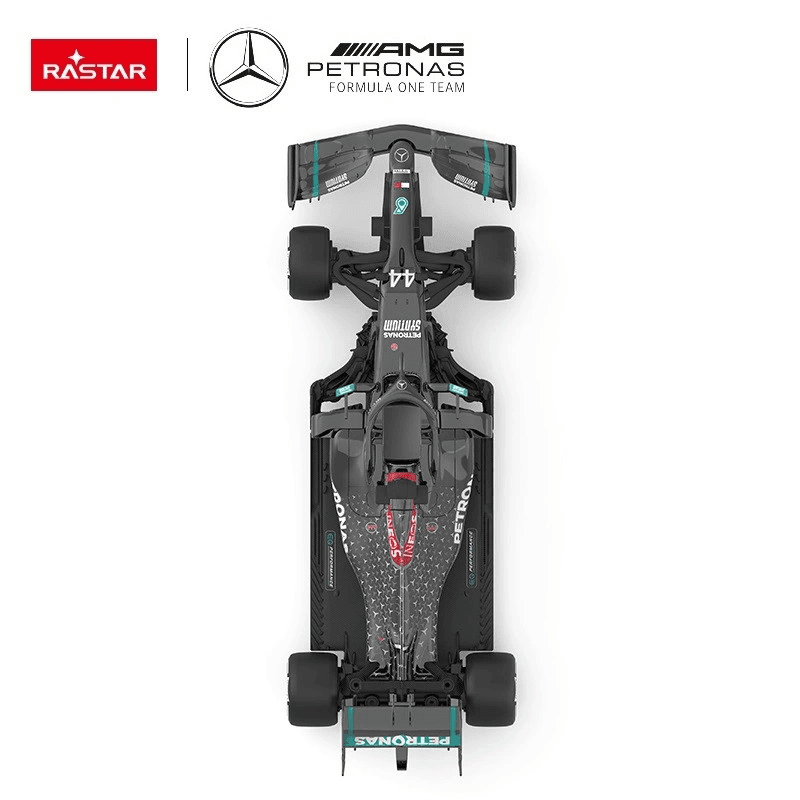 Samochód zdalnie sterowany Mercedes-AMG F1 W11 EQ Performance R/C skala 1:18 Rastar 98500