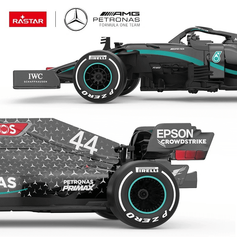 Samochód zdalnie sterowany Mercedes-AMG F1 W11 EQ Performance R/C skala 1:18 Rastar 98500