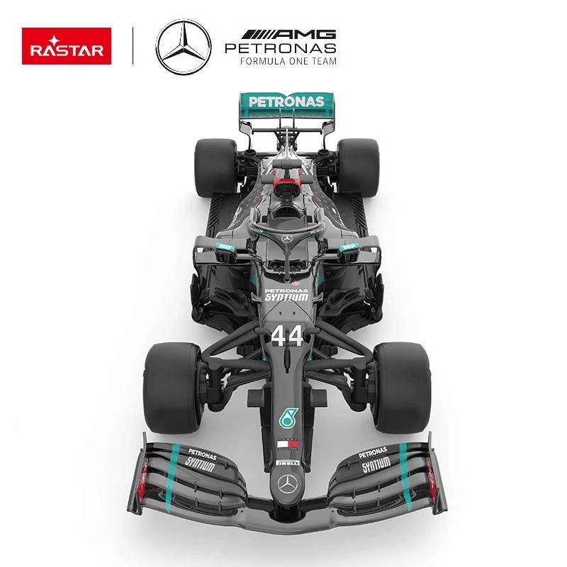 Samochód zdalnie sterowany Mercedes-AMG F1 W11 EQ Performance R/C skala 1:18 Rastar 98500