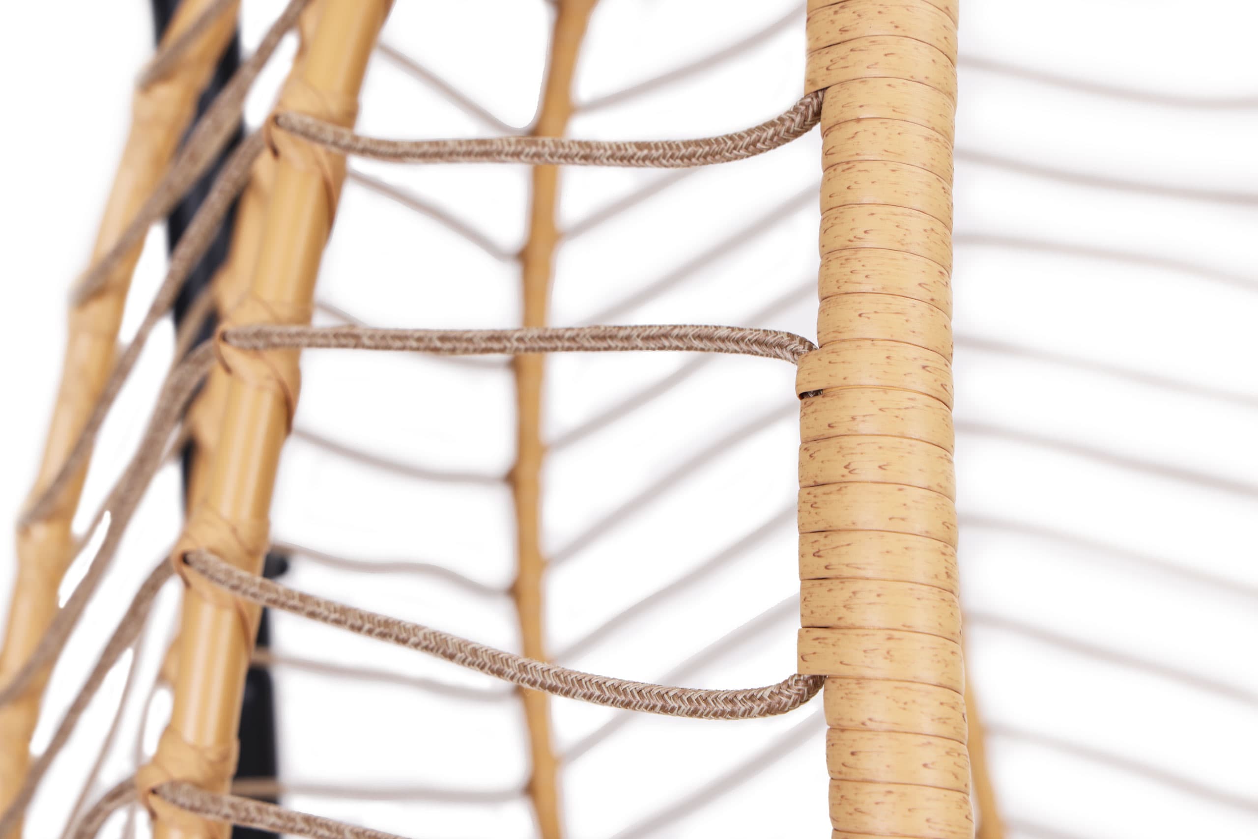 Fotel Kokon wiszący wolnostojący bujany ogrodowy do 120 kg + poduszki MultiGarden