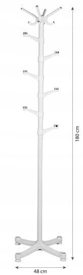 Wieszak na ubrania odzież stojak stojący ModernHome