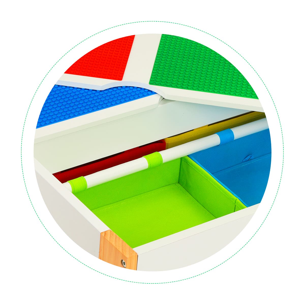 Drewniane meble dla dzieci zestaw stół + 2 krzesła ECOTOYS