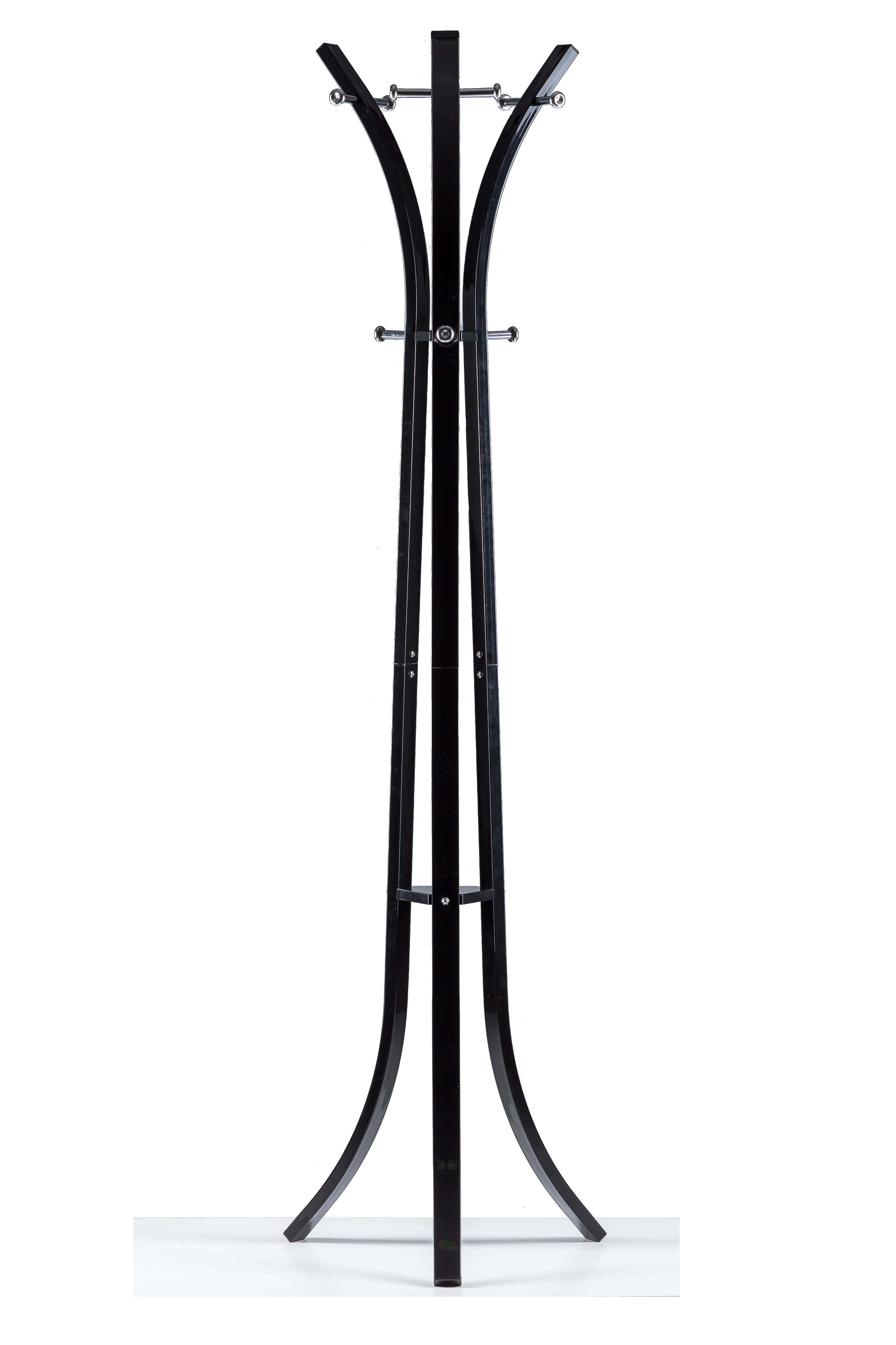 Wieszak stojak na ubrania podłogowy czarny ModernHome