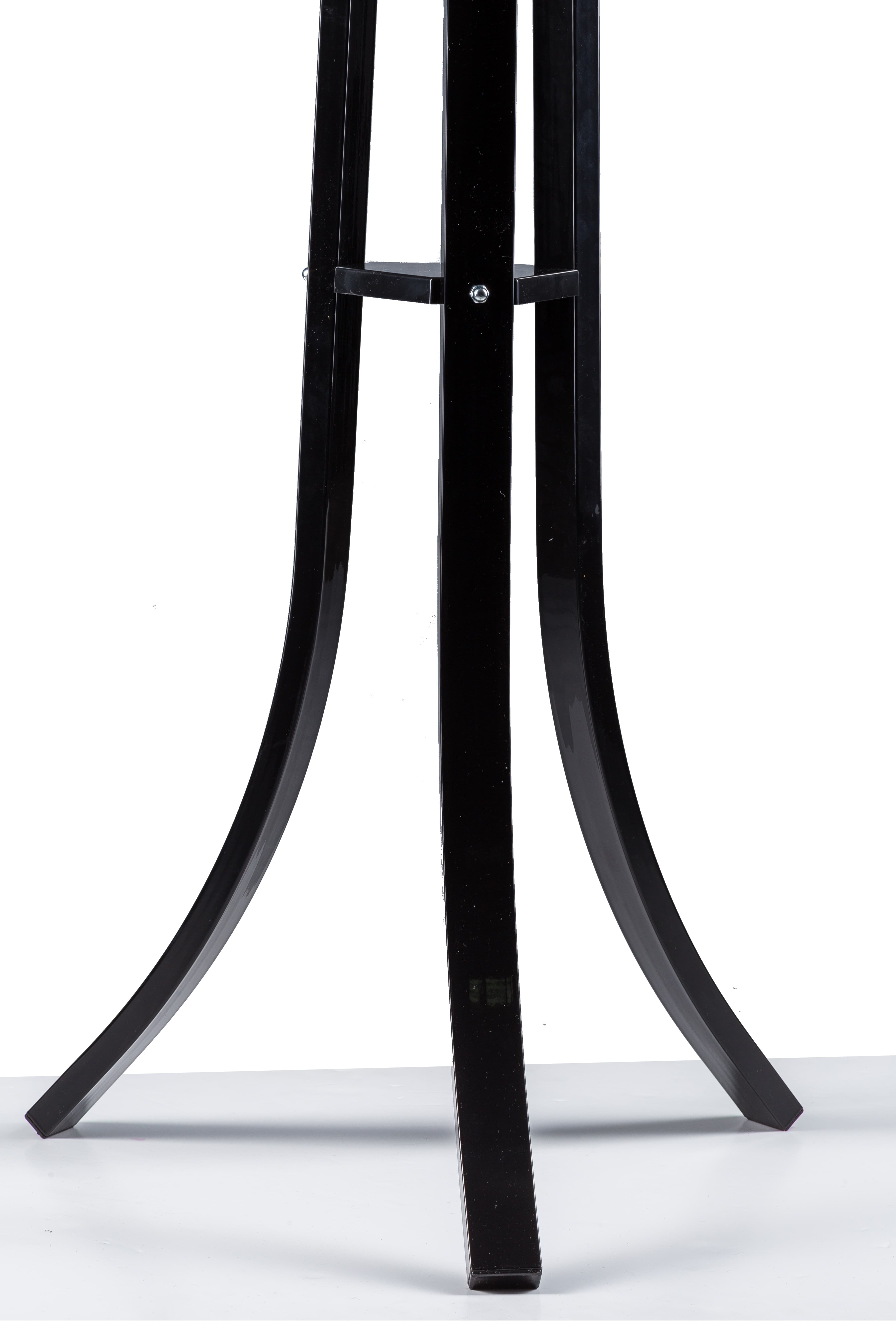 Wieszak stojak na ubrania podłogowy czarny ModernHome