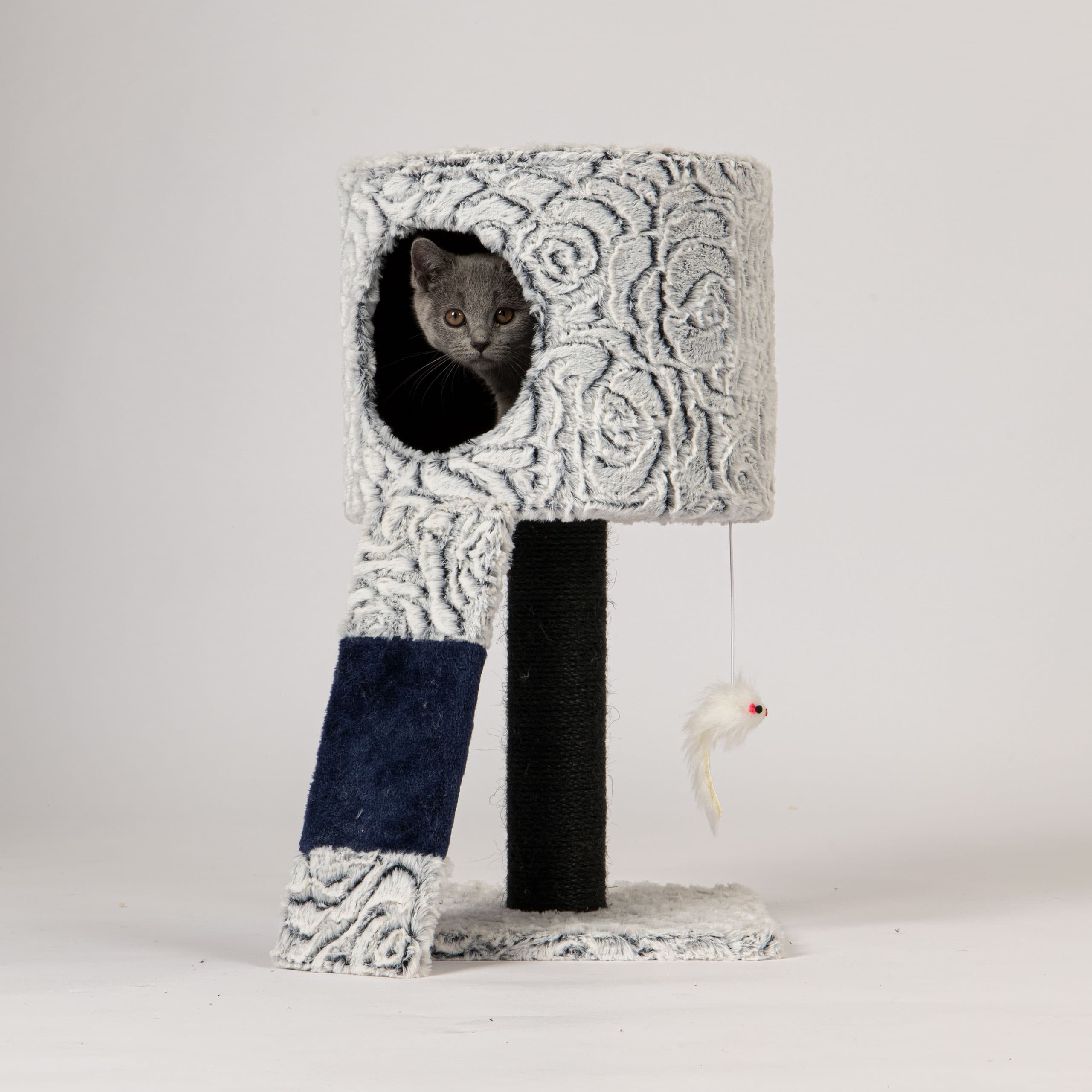 Drapak dla kota legowisko wieża wisząca zabawka